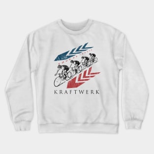 Vintage Kraftwerk Tour De France Crewneck Sweatshirt